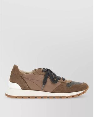 Brunello Cucinelli Leather Sneakers - Multicolor