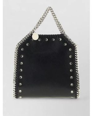 Stella McCartney Falabella Tiny Chain Strap Crossbody Bag - Black