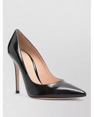 Gianvito Rossi Nuit Stiletto Pumps Patent Calfskin - Black