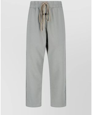 Fear Of God Comfortable Trousers Featuring Side Pockets - Grey
