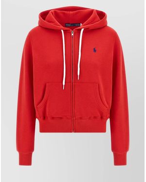 Polo Ralph Lauren Embroidered Logo Hooded Sweatshirt