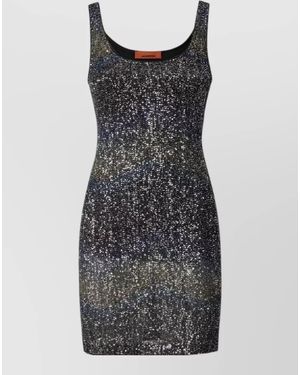Missoni Embellished Mini Dress - Black