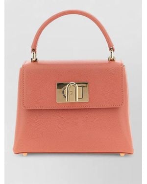 Furla 1927 Mini Shoulder Bag Top Handle - Pink
