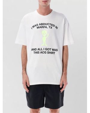 Nike Acg Alien Graphic Cotton Layering T-Shirt - White