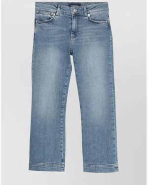 Sportmax 'Aligi1234' Jeans With Belt Loops in Blue | Lyst