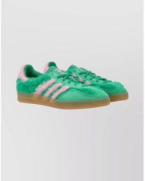 adidas Originals Indoor Trainers Featuring Signature Stripes - Green