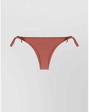 Eres High-Cut Side-Knot Bikini Briefs - White