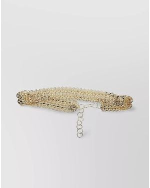 Rabanne Metal Belt - Natural