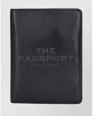 Marc Jacobs Textured Leather Wallets Collection - Black