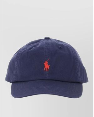 Polo Ralph Lauren Baseball Cap Logo Detail Curved Brim - Blue