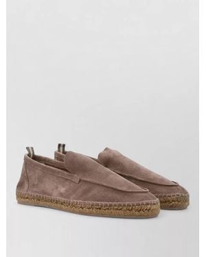 Castañer Leather Espadrilles - Brown