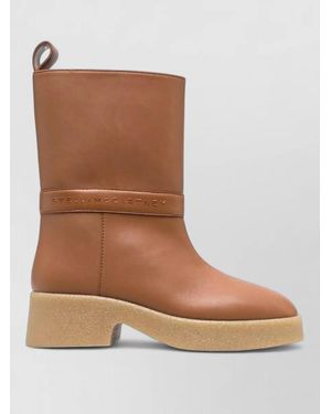 Stella McCartney Polyethylene Rain Boots - Brown
