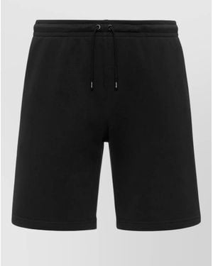 K-Way Cotton Deck Shorts - Black