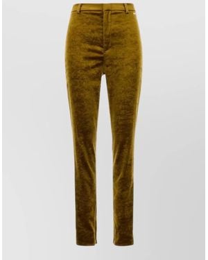 Gucci Chenille Skinny Pants - Green