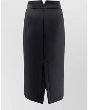 Moncler Genius High-Rise Midi Pencil Skirt - Blue