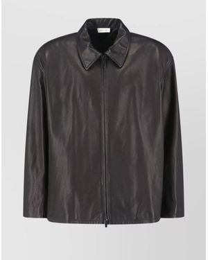 Fear Of God Leather Jacket - Black