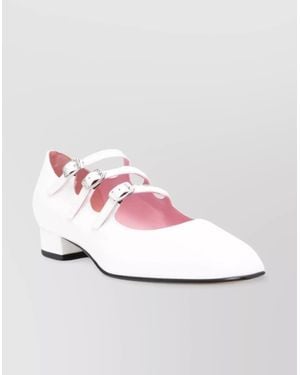 CAREL PARIS Patent Leather Mary Jane Ballerina Shoes - Pink
