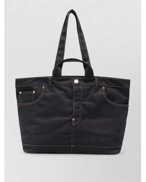 KENZO Canvas Tote Bag - Black