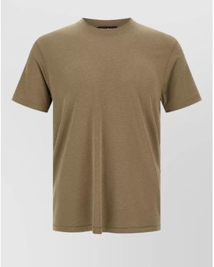 Tom Ford Logo Embroidered T-Shirt - Green