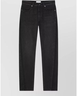 Givenchy Denim Straight-Leg Jeans - Black