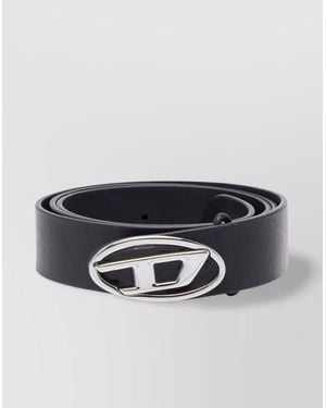 DIESEL Adjustable Cut-Out Buckle Belts - Blue