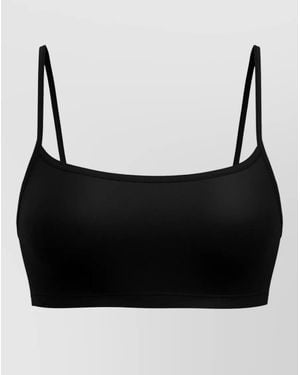 CALIDA Bustier Top Adjustable Straps Seamless Stretch - Black