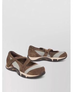 Our Legacy Mary Jane Ballerina Leather Sport Shoes - Multicolour