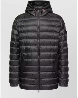 Moncler Oahu Hooded Short Padded Jacket - Black