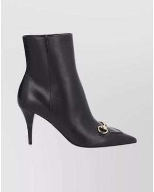 Gucci Leather Boots - Black