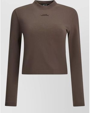Jacquemus Crew-Neck T-Shirt - Brown