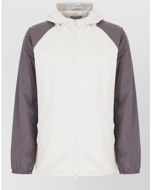 Balenciaga Two-Tone Nylon Raincoat - Multicolour