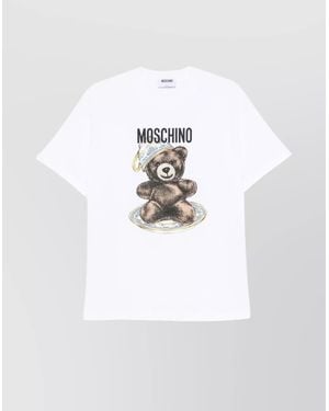 Tシャツ・カットソー Moschino FW25 Printed T-shirt (V07215241 1001) Aeffe_2Farticle_imgs_2FAEF251K