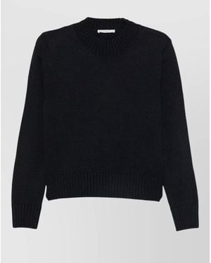 Zanone Virgin Wool Turtleneck Sweatshirt - Blue