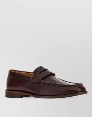 Our Legacy Leather Loafers - Brown