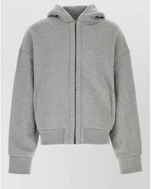Entire studios Oversized Hooded Jacket - Gray