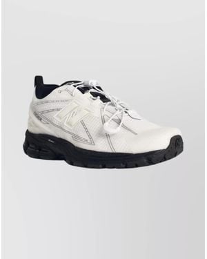 New Balance 1906 Fabric Sneakers Contrast Sole - White