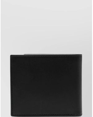 Ralph Lauren Logo Bi-Fold Wallet For - Black