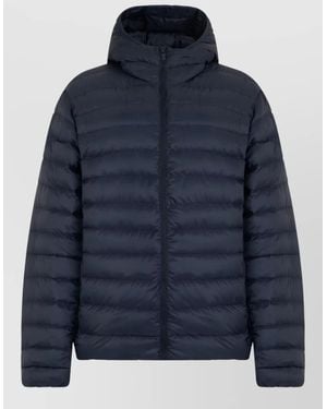 Canada Goose Quilted Hooded Puffer Jacket - Blue