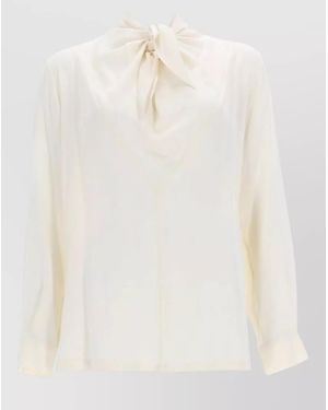 Max Mara Silk Blouse - White