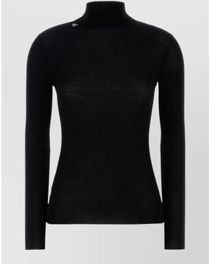 Prada Virgin Wool Sweater - Black