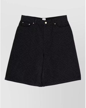 CASABLANCA Logo Shorts - Black