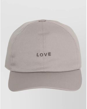 Rick Owens Embroidered Baseball Cap - Grey