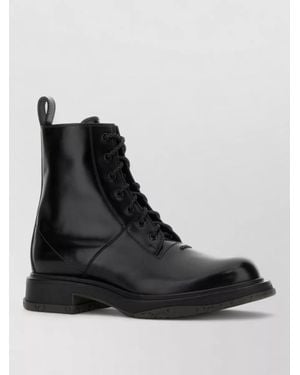 Gucci Leather Ankle Boots - Black