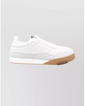 Givenchy Leather Panelled Low-Top Trainers - White