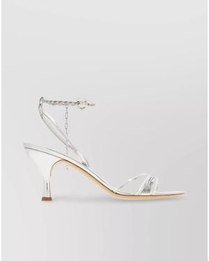 Ferragamo Leather Sandals - Natural
