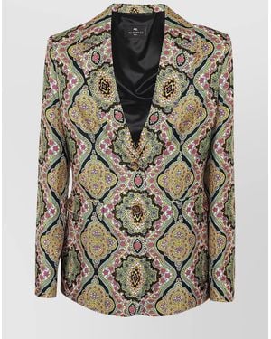 Etro Silk Jacket - Grey