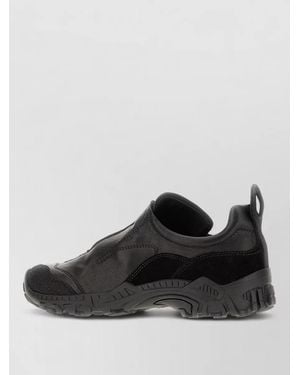 Our Legacy Leather Low-Top Trainers - Black