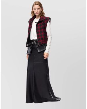 Pinko Fitted Skirt - White