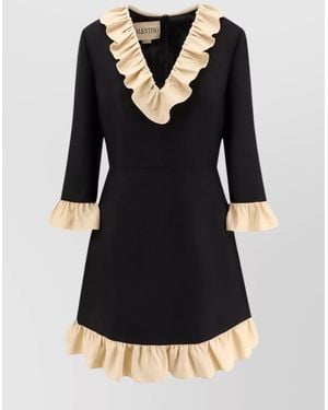 Valentino Short Dress - Black