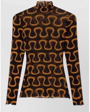 PUCCI Short-Sleeve T-Shirt - Brown